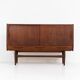 Teak highboard by Jensen & Mølholm (Denmark, 1960s).