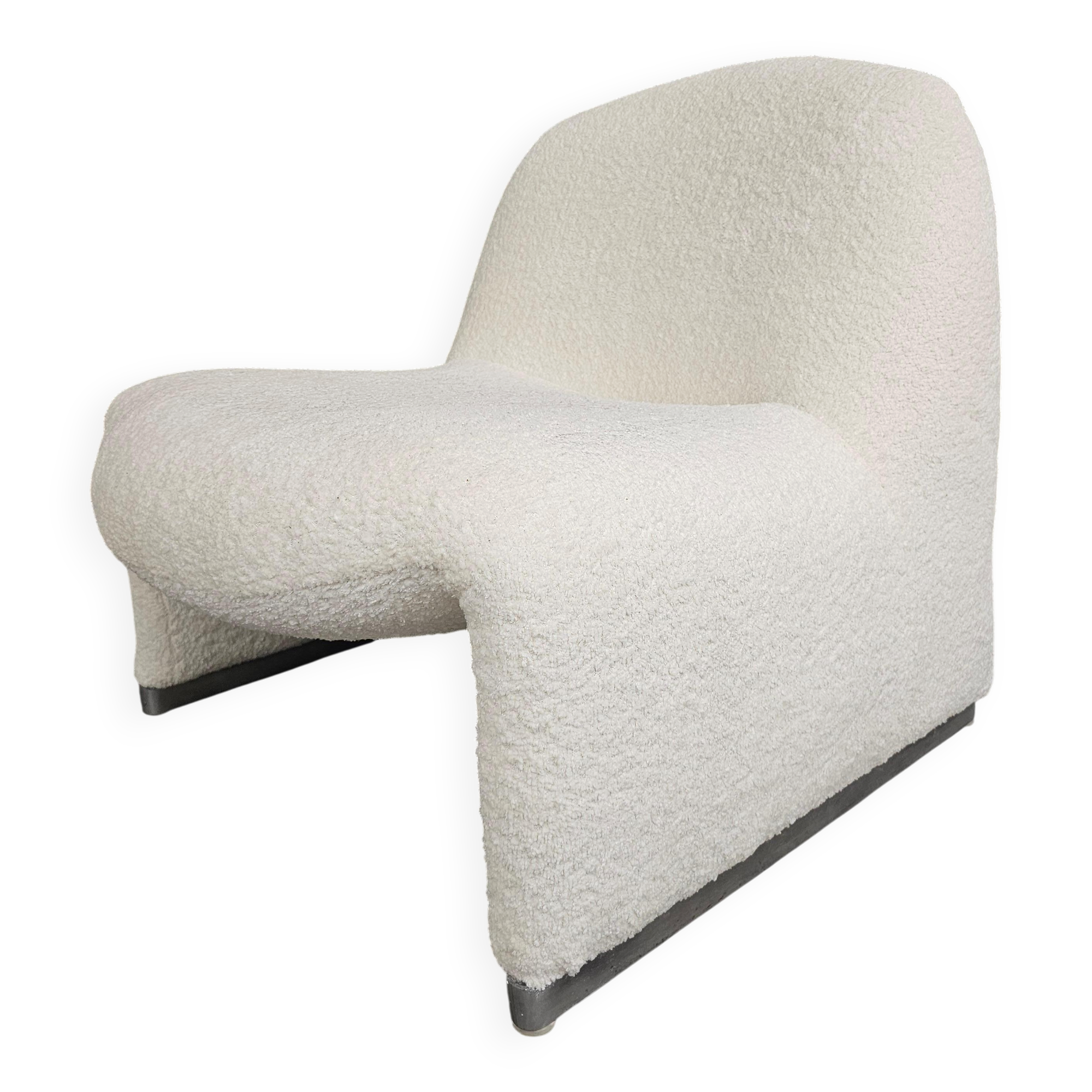 Fauteuil Alky en bouclé par Giancarlo Piretti pour Artifort