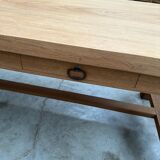 Solid mahogany farm table