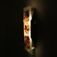 1960s Glass wall lamp by Cosack, Germany