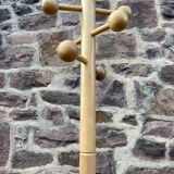 Scandinavian Space Age 1980s Parrot Coat Rack Mid-Century Spiral Hooks