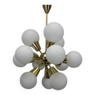 Space Age Chandelier Sputnik by Kamenicky Senov, 1970s