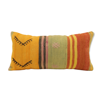 Housse de coussin vintage kilim 30x60 cm