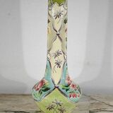 Important earthenware vase by Longchamp, Art Nouveau - 1900