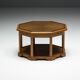 Octagonal Art Deco coffee table, France, 1930s