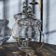 Pair of blown glass sweet jars