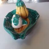 Pepper salt shaker set in slurry - Vallauris