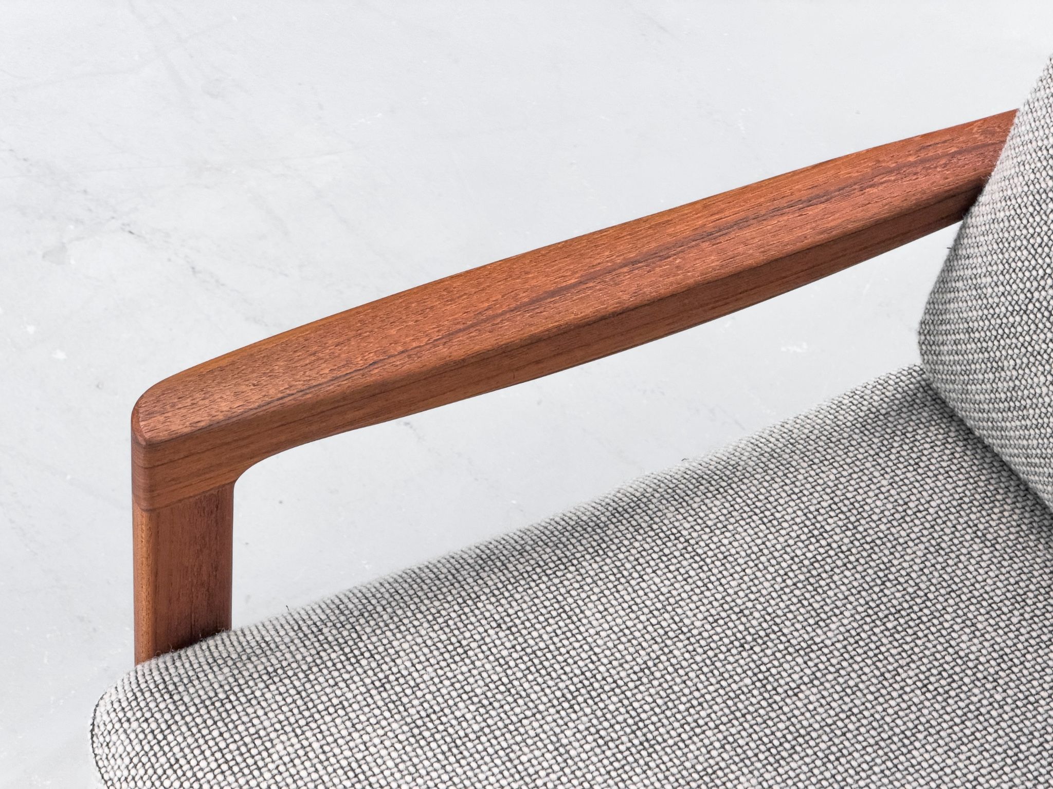 Senator Rocking Chair in Teak by Ole Wanscher for Cado, 1974