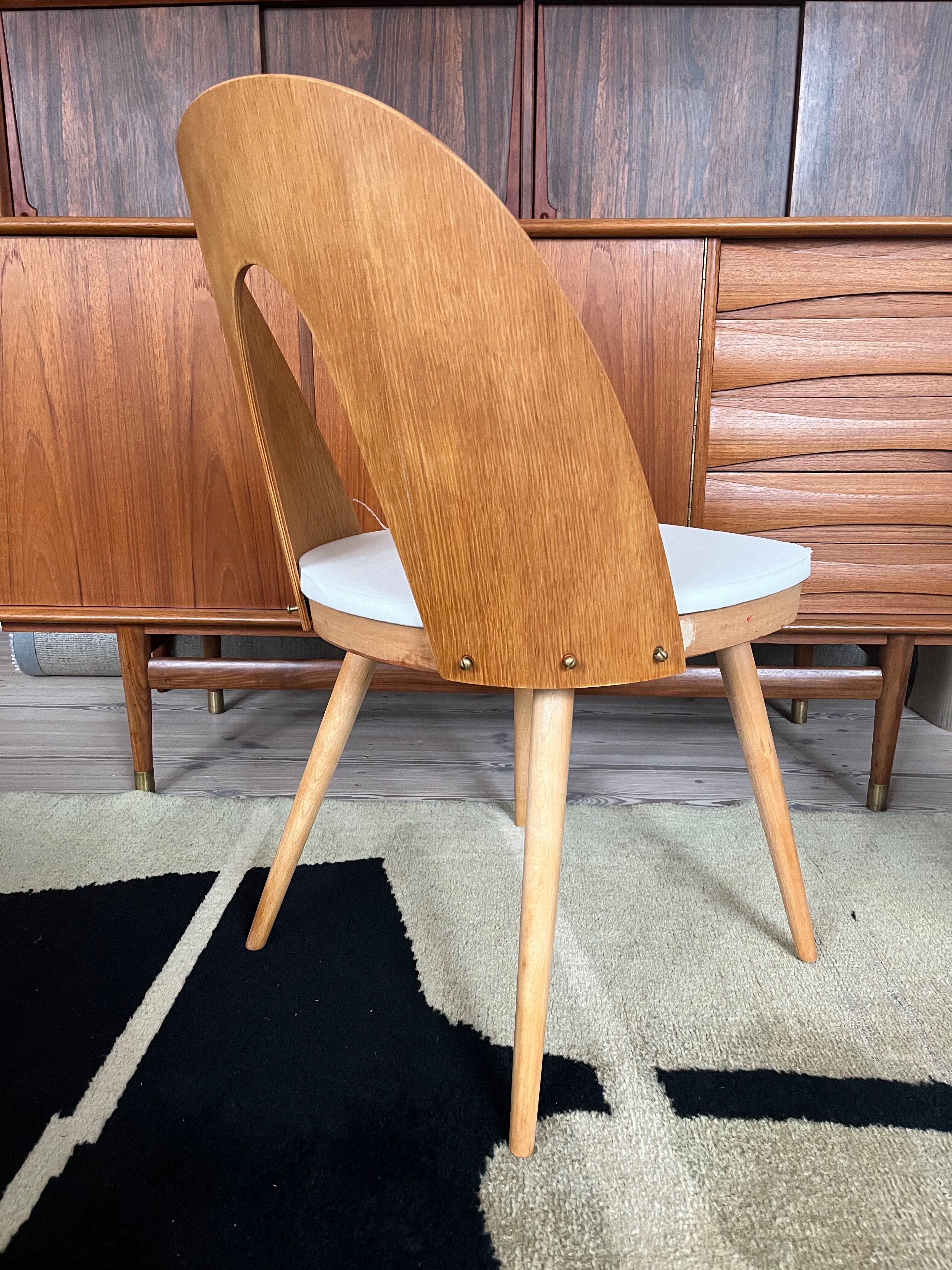 Ensemble de 6 chaises de salle à manger par Antonin Šuman