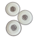 3 flat plates from Sarreguemines model Argonne 210734