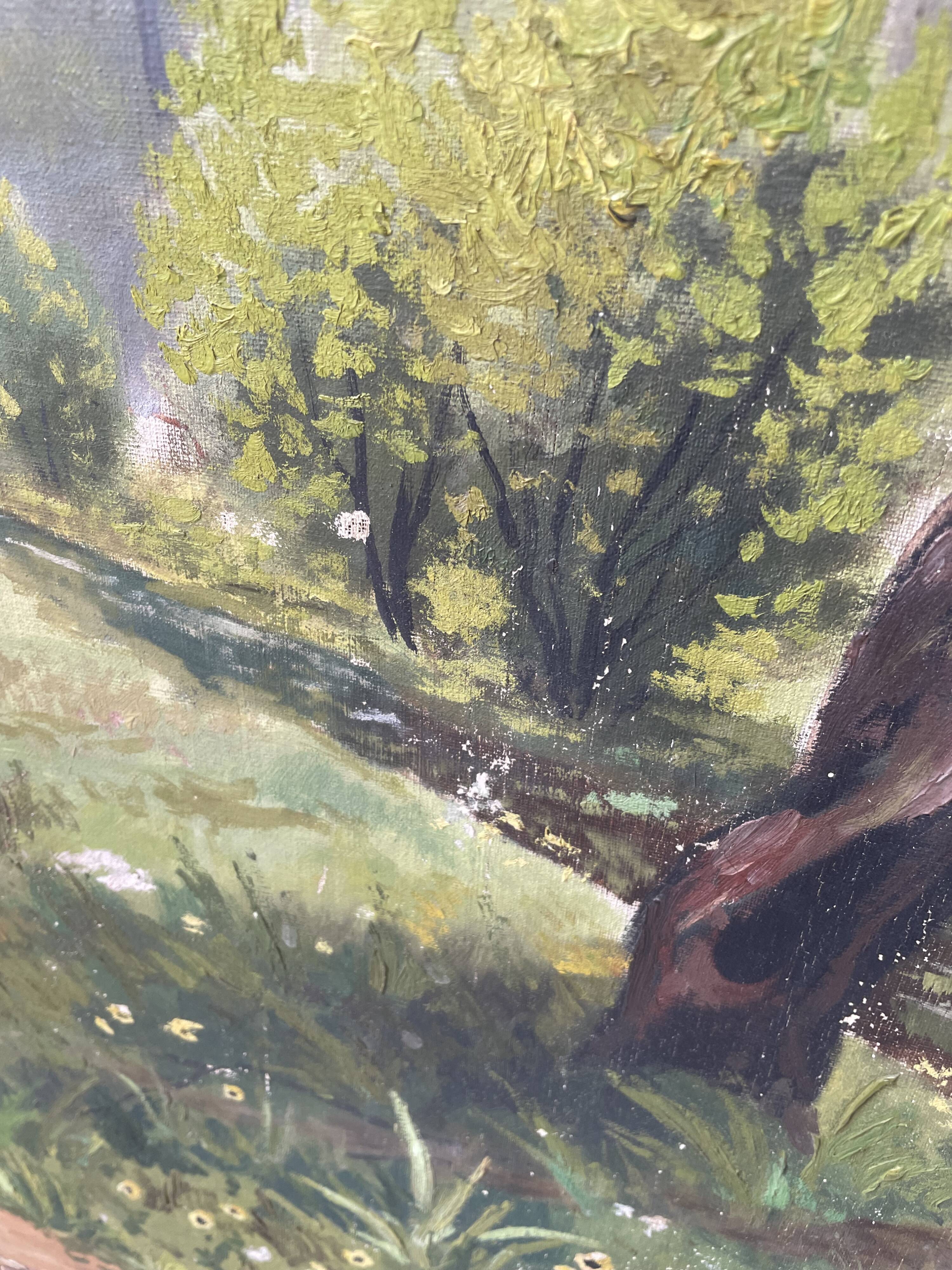 Oil painting canvas 1944 XL