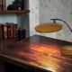 Phase: Design desk lamp from the 60s/70s, adjustable shade. Good condition D184