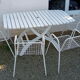 Table de jardin vintage R. Gleizes