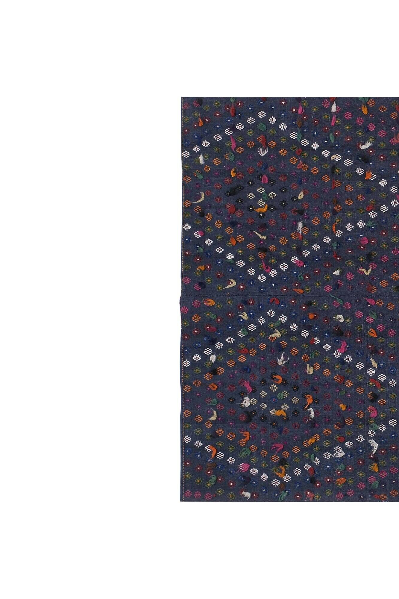 Vintage hand-embroidered textile 203x300 cm