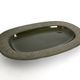 Five-Piece Black Earthenware Serving Set by Antonia Campi, Italy