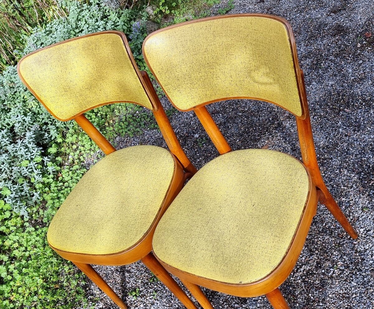 Pair Baumann chairs 50s