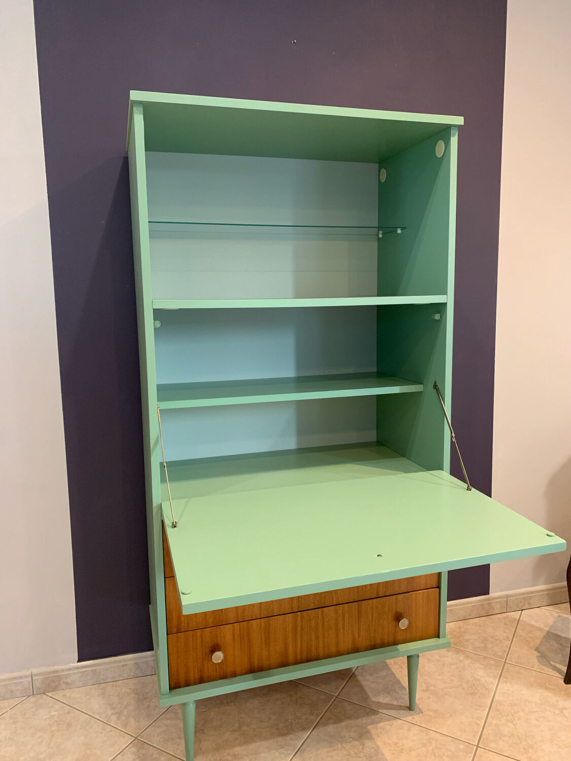 Vintage secretary desk