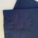 Old damask tablecloth navy blue - cotton -140x160 cm