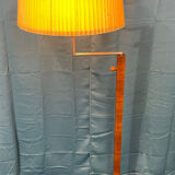 Floor lamp, art deco reader 1930 rosewood