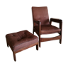 Free-Span FS 142 chair and ottoman
