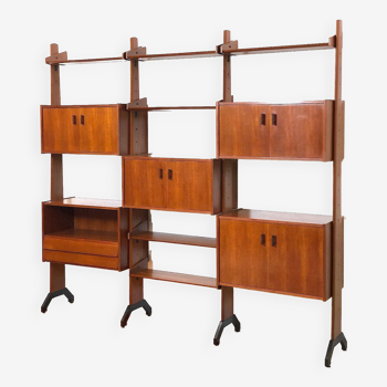 Storage unit and modular bookcase Italy 60s
