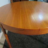 Scandinavian teak round table