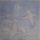 Georges braque: birds in the sky - signed stencil