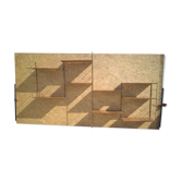 Metal shelves