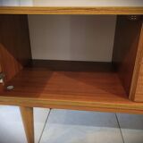Scandinavian design sideboard in vintage teak