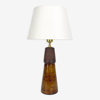 Michael Andersen & Sons ceramic table lamp, Bornholm, Denmark, 1960s