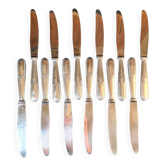 Title: Vintage 12-piece cutlery set – Milon Châteauroux 🇫🇷