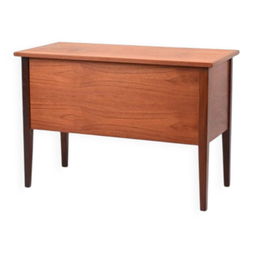 Teak Side Table with Storage Space