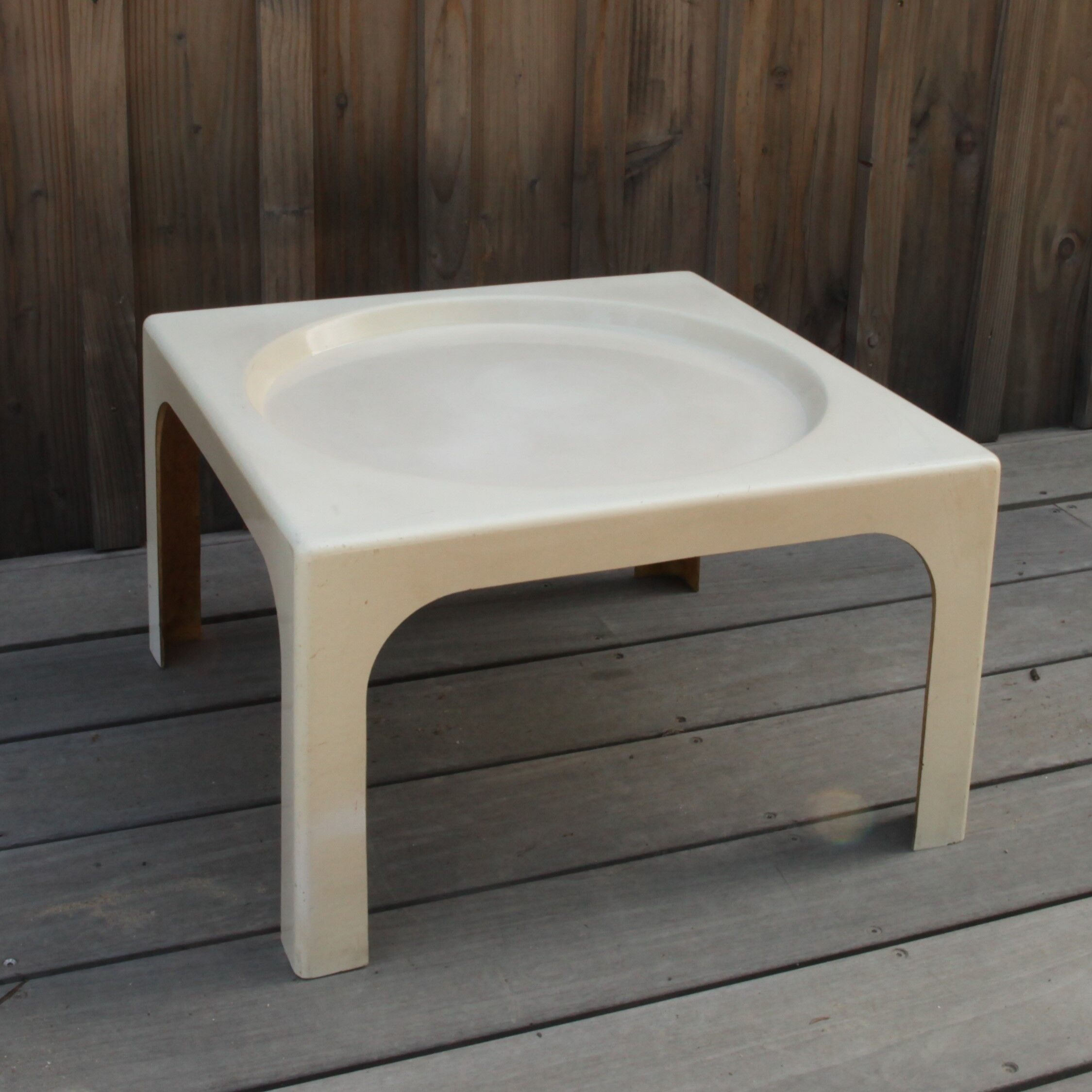 Fiberglass coffee table