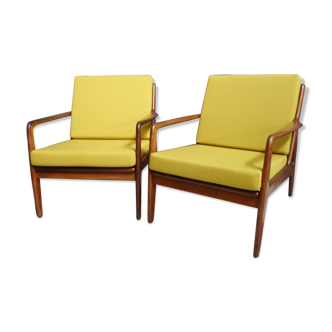 Walter Knoll set of 2 chairs 1960s