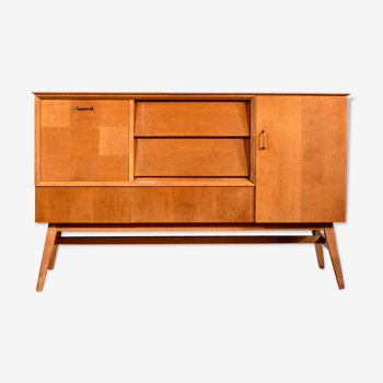 Cabinet in teak and brass 1960