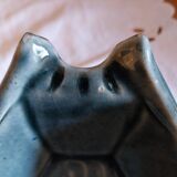 Enamelled ceramic pocket emptier signed Michel Delmotte