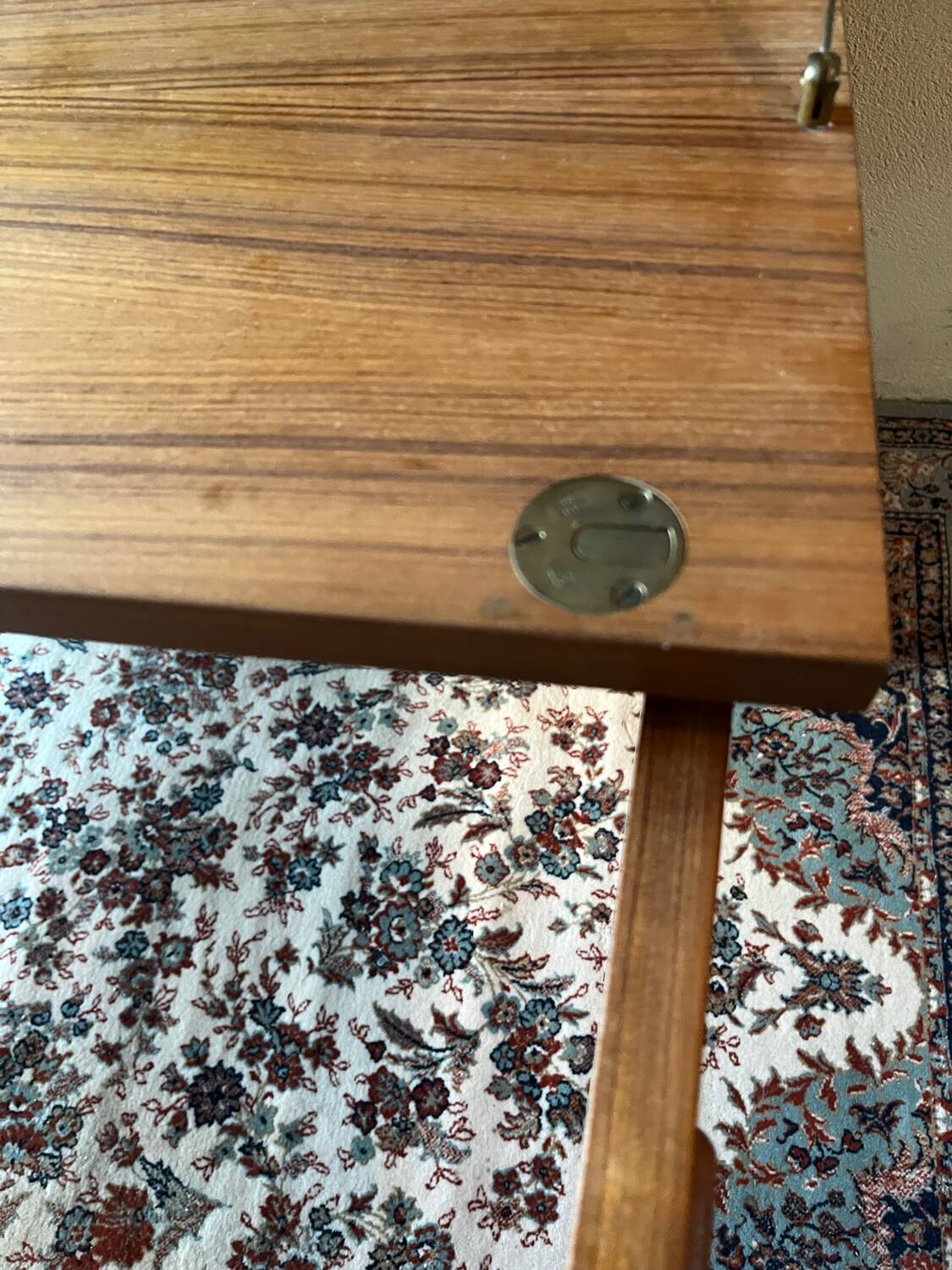 Scandinavian teak bar cabinet from the 1960s