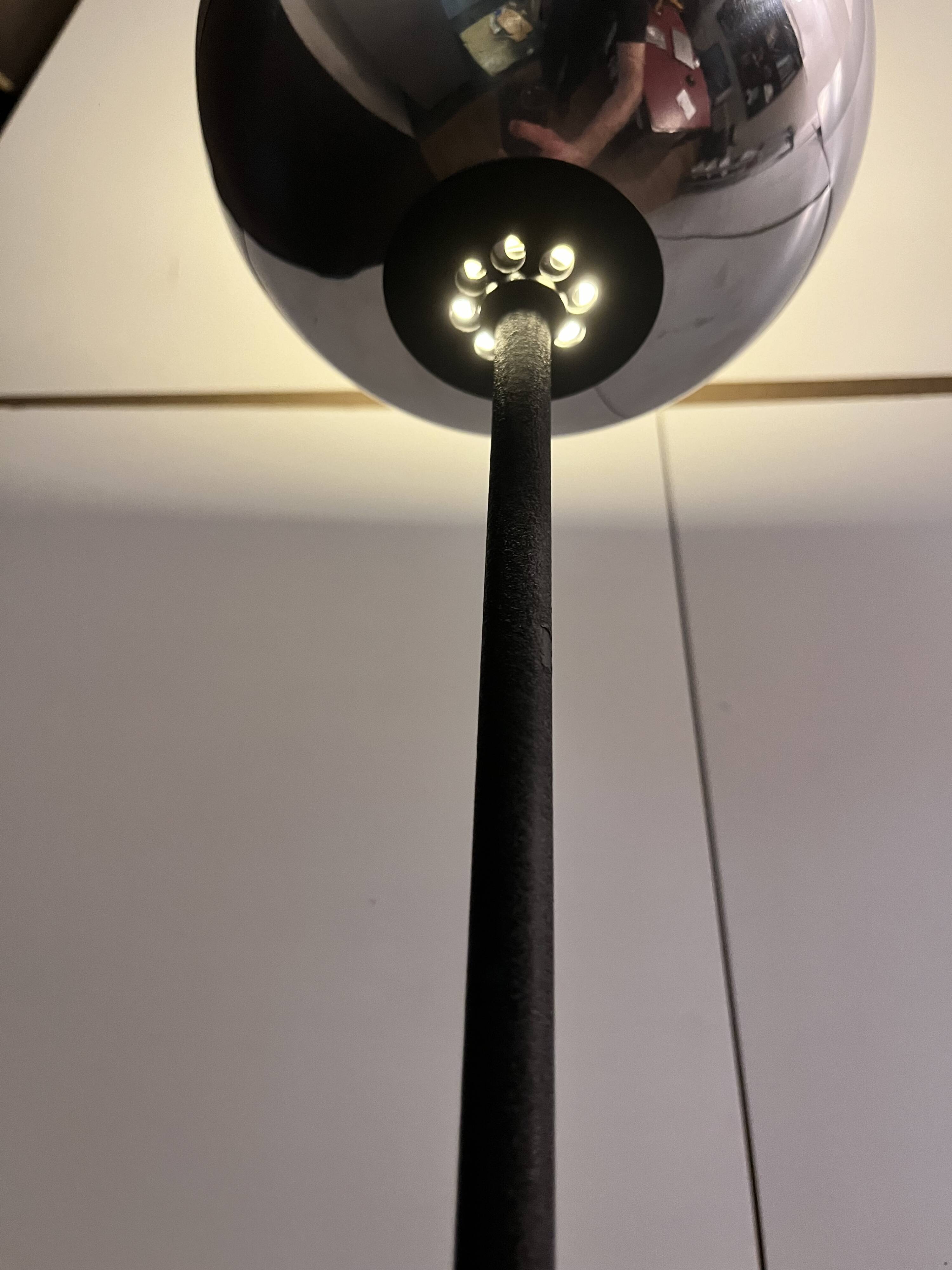 Floor lamp 1081 design Gino Sarfatti Arteluce edition vintage 50s-60s