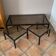 Set of 3 nesting tables by Roche Bobois. 1970.