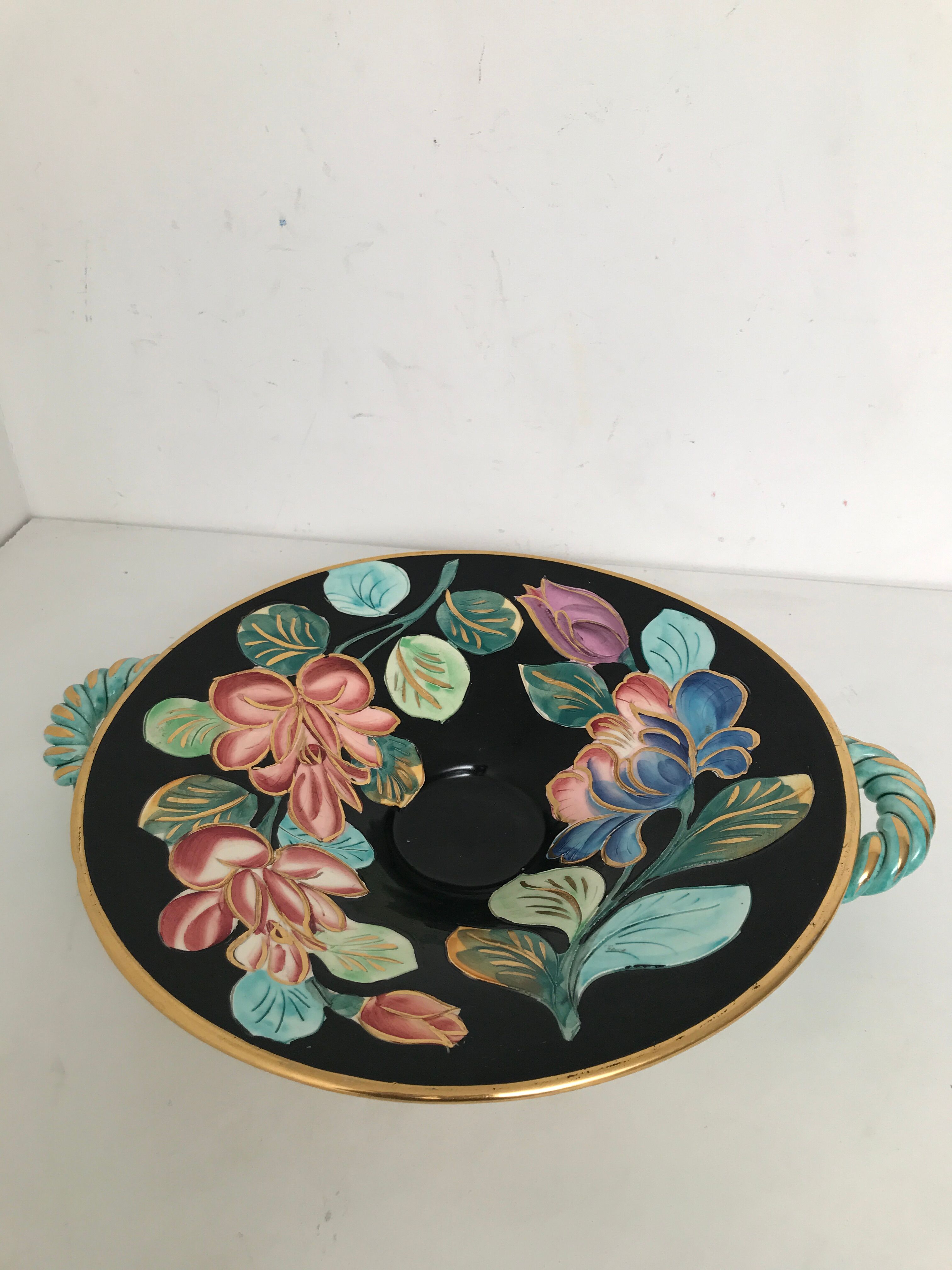 Vintage Vallauris fruit cup