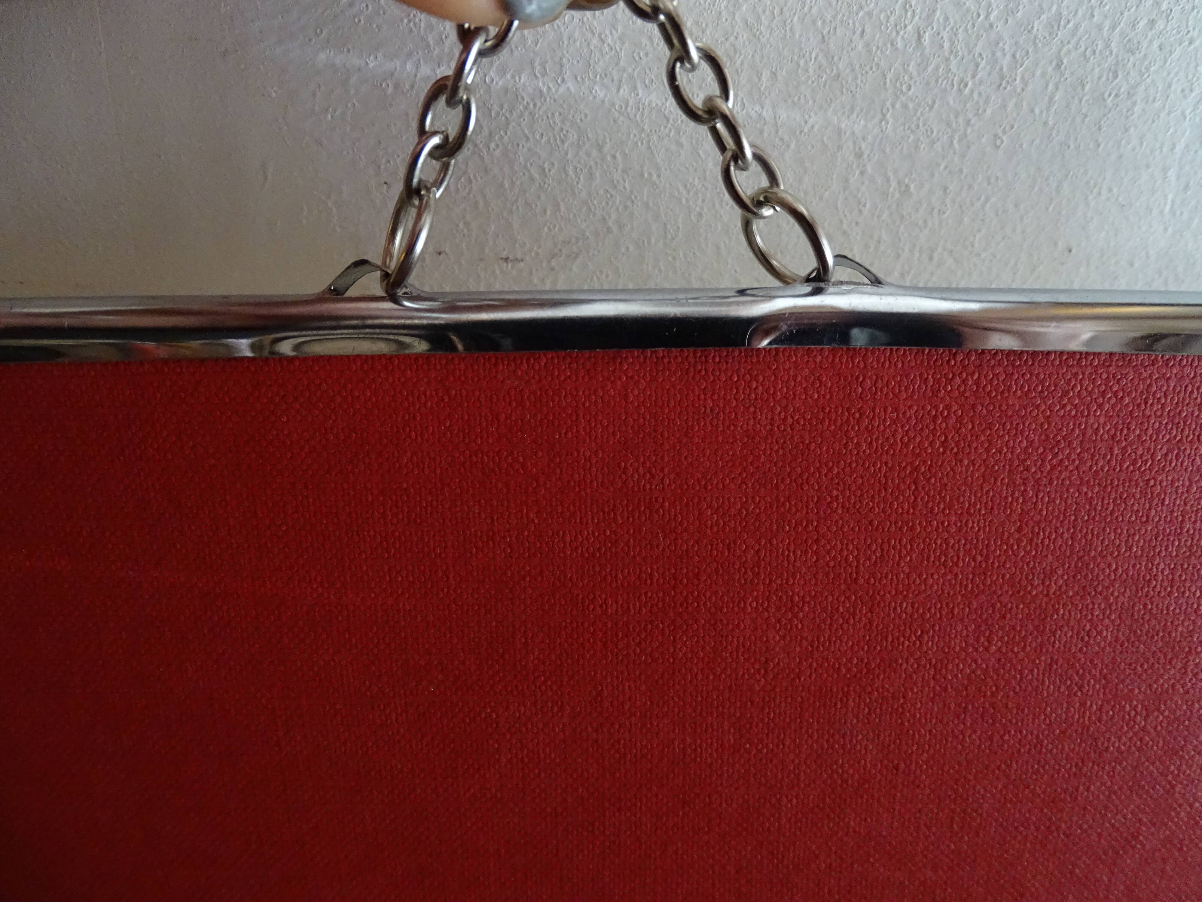 Barber mirror 29 x 23 vintage 1960