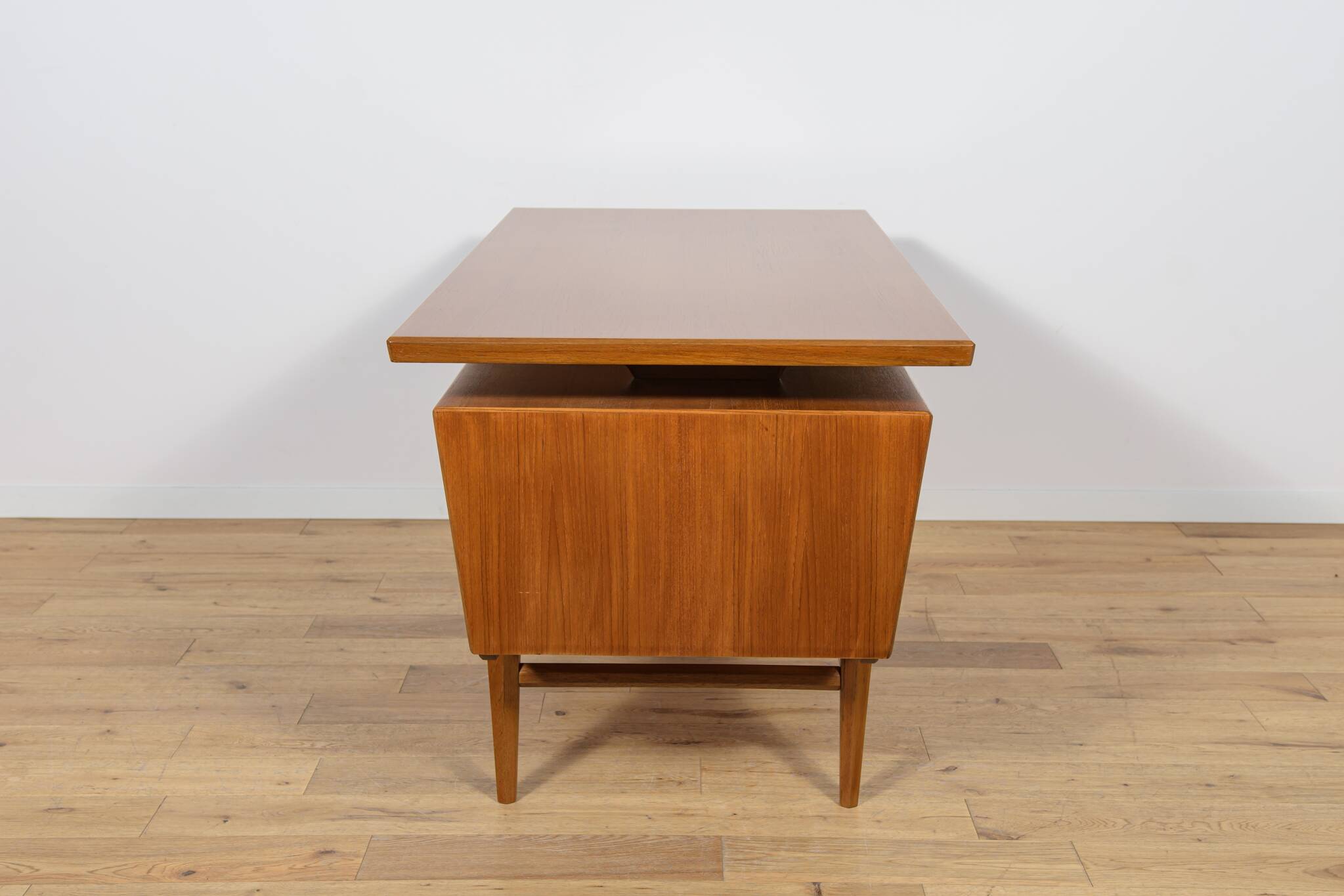 Mid-Century Freestanding Teak Desk, Denmark, 1960s