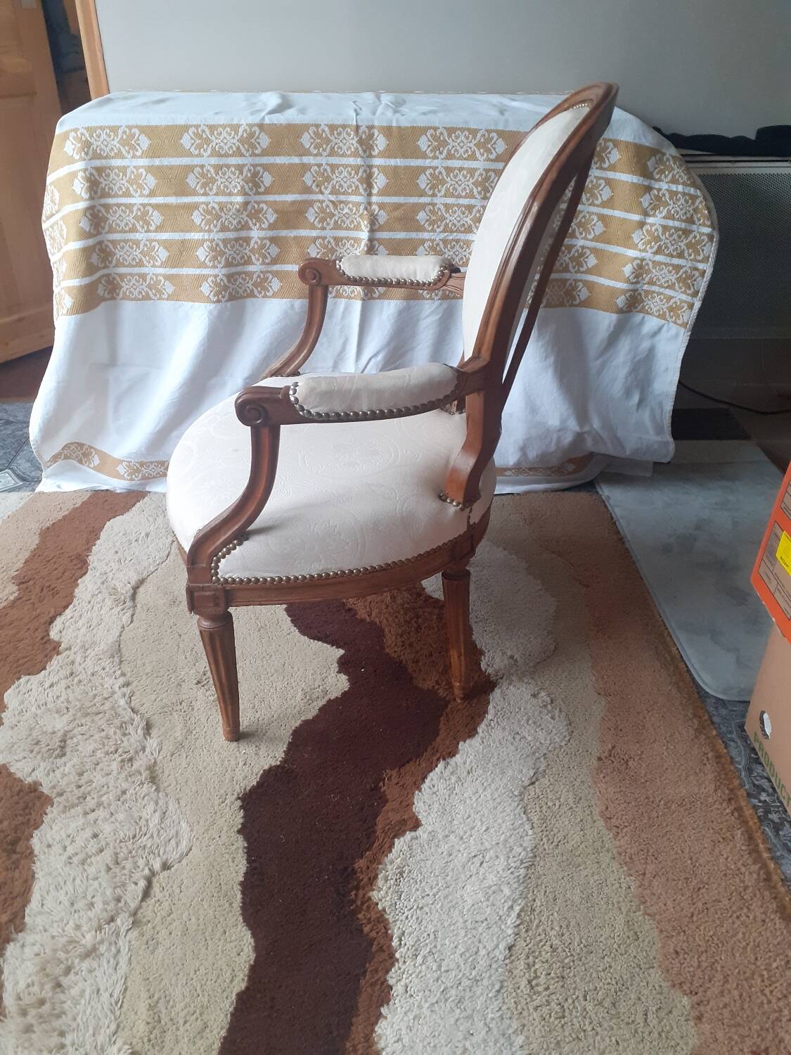 Louis XVI style armchair