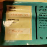 Tapis rya scandinave des années 1970, produit par ege rya.