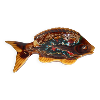 ramekin, fish, vallauris, ceramic