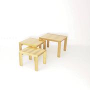 Nest of tables ‘777’ by Afra and Tobia Scarpa for Cassina, 1960