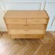Renovated vintage shoe cabinet, 1960s