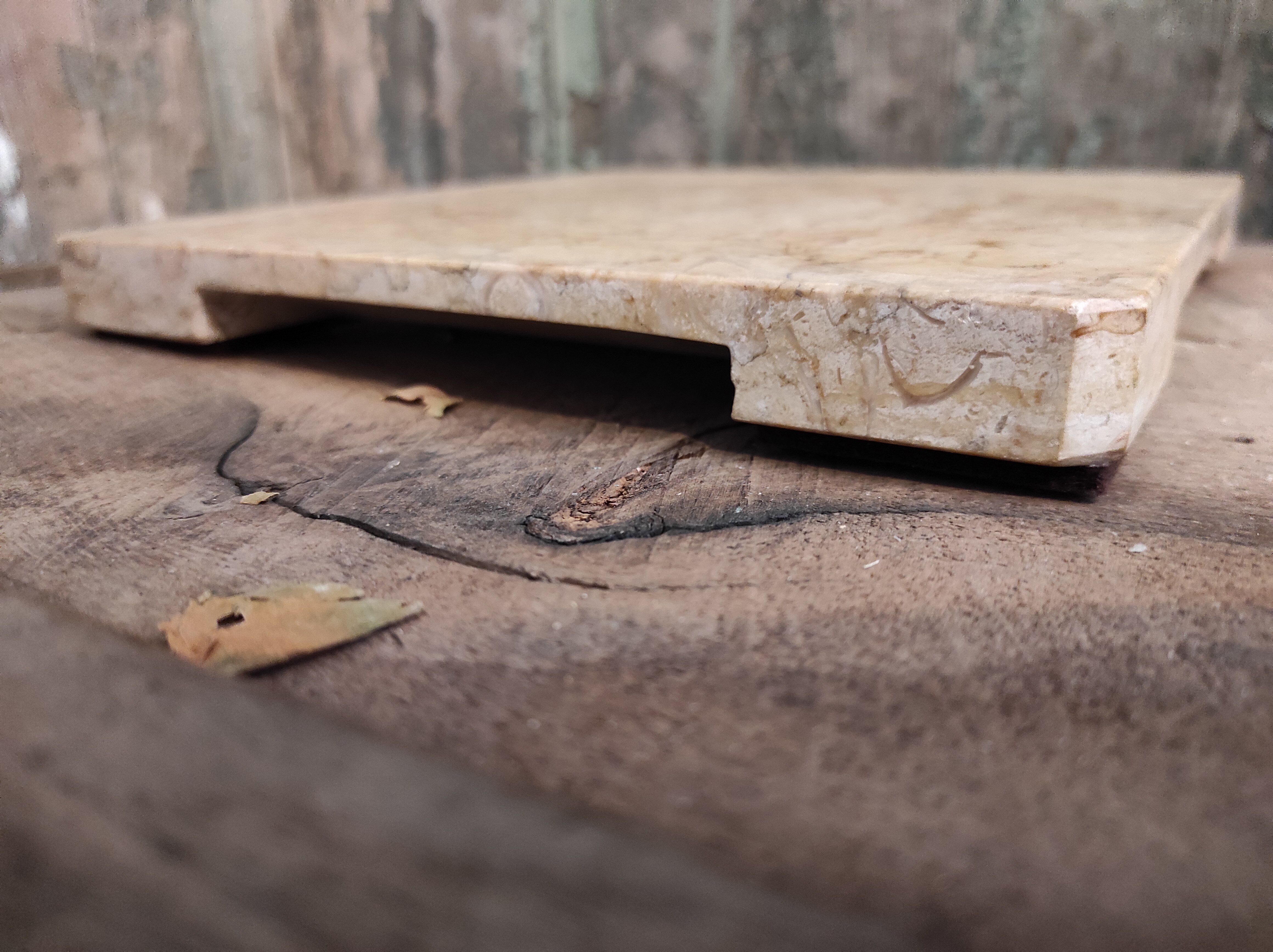 Vintage French marble trivet