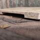 Vintage French marble trivet