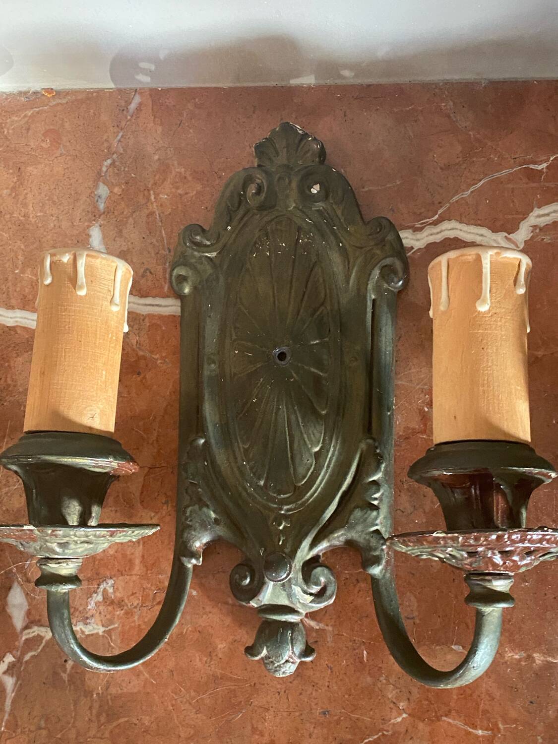 Pair of neoclassical wall sconces